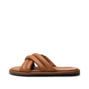 Lotta mule leather - TAN