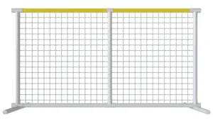 7 Foot Lightweight PVC Sport Panel Fencing