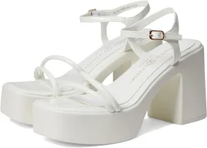 Avianna Chinese Laundry Sandals, White Patent