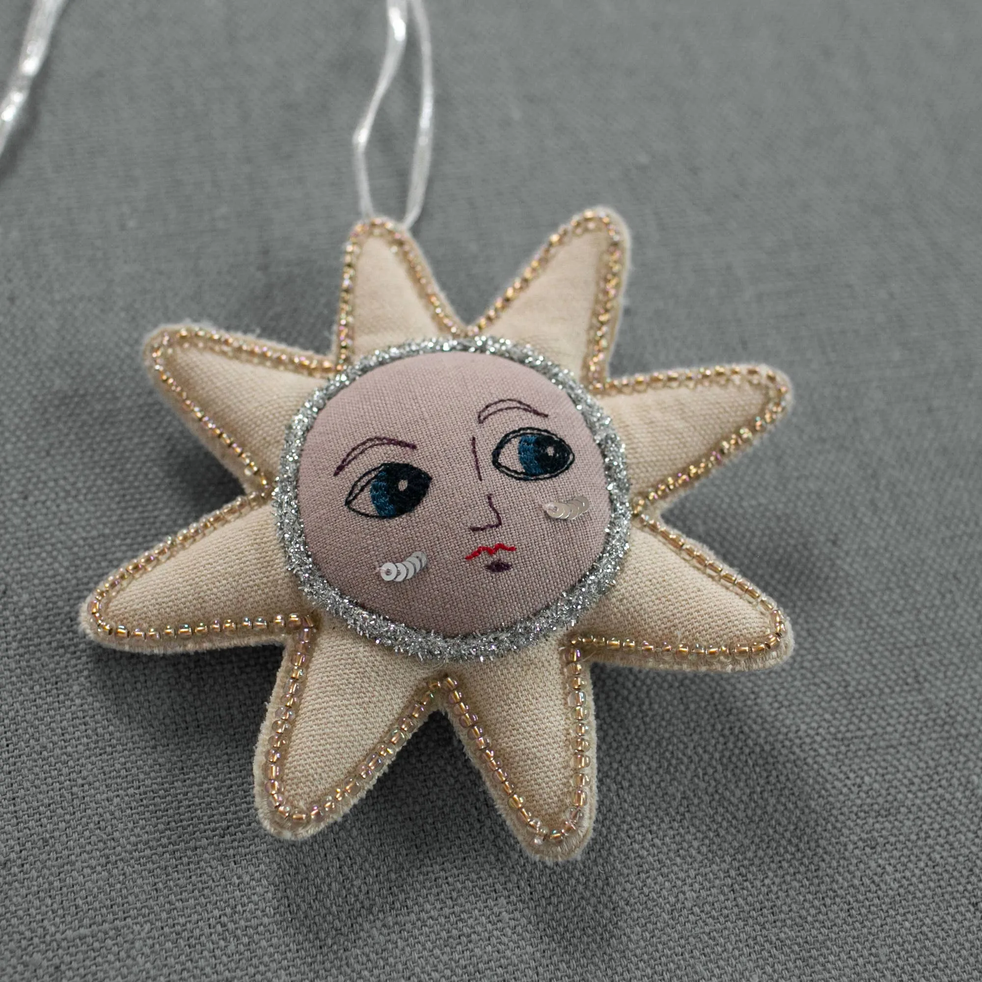 Baby Star Cotton-Filled Ornament