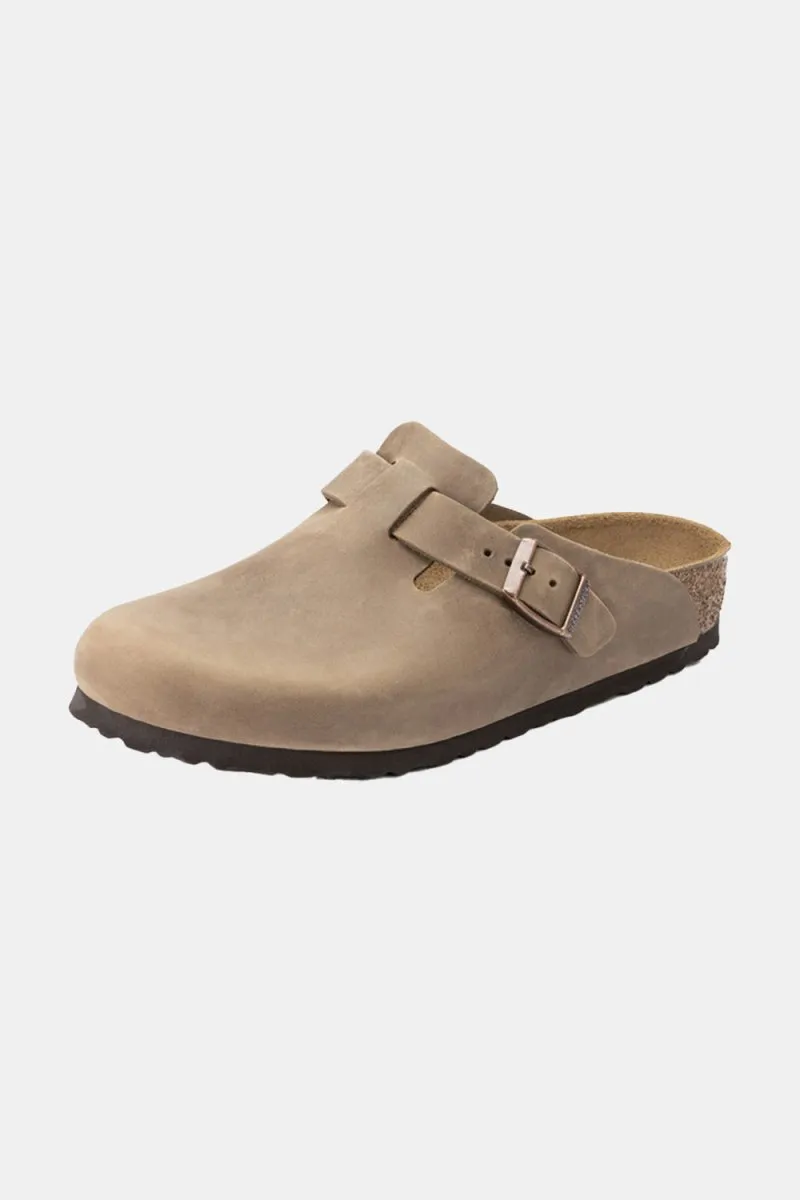 Birkenstock Boston Oiled Leather (Tobacco Brown)