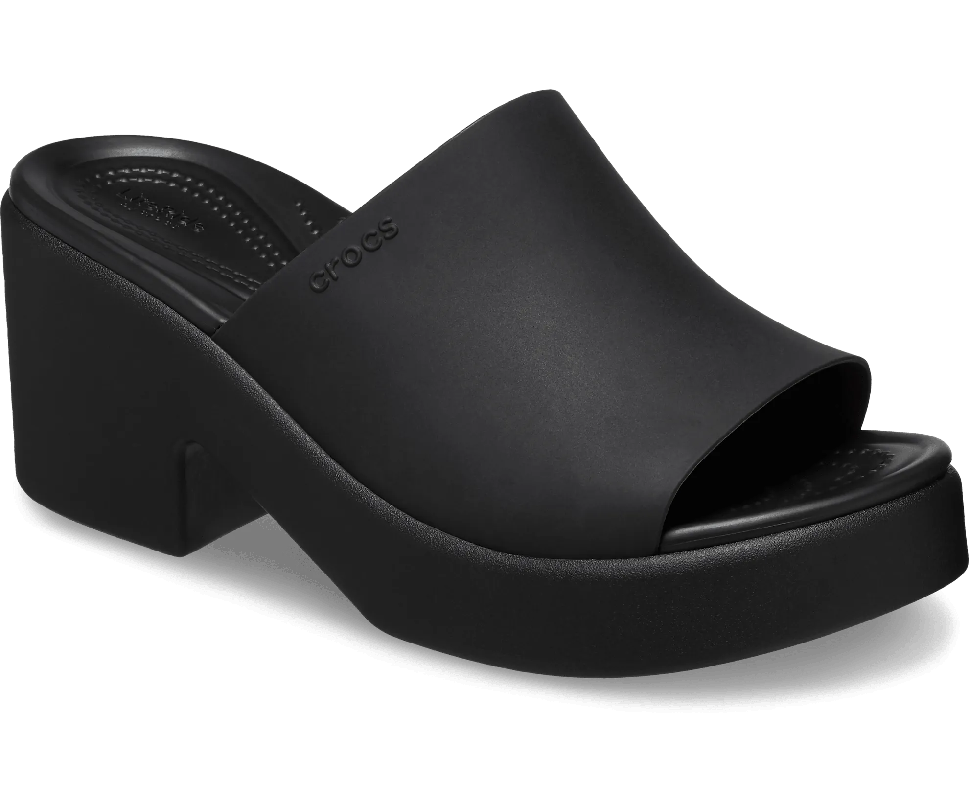 Brooklyn Slide Heel - black/black