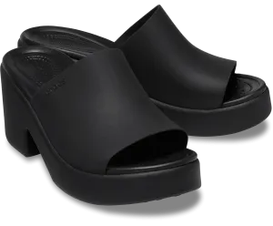 Brooklyn Slide Heel - black/black