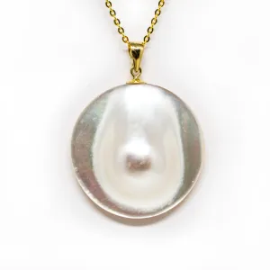 Bubble Mabe Pearl Necklace