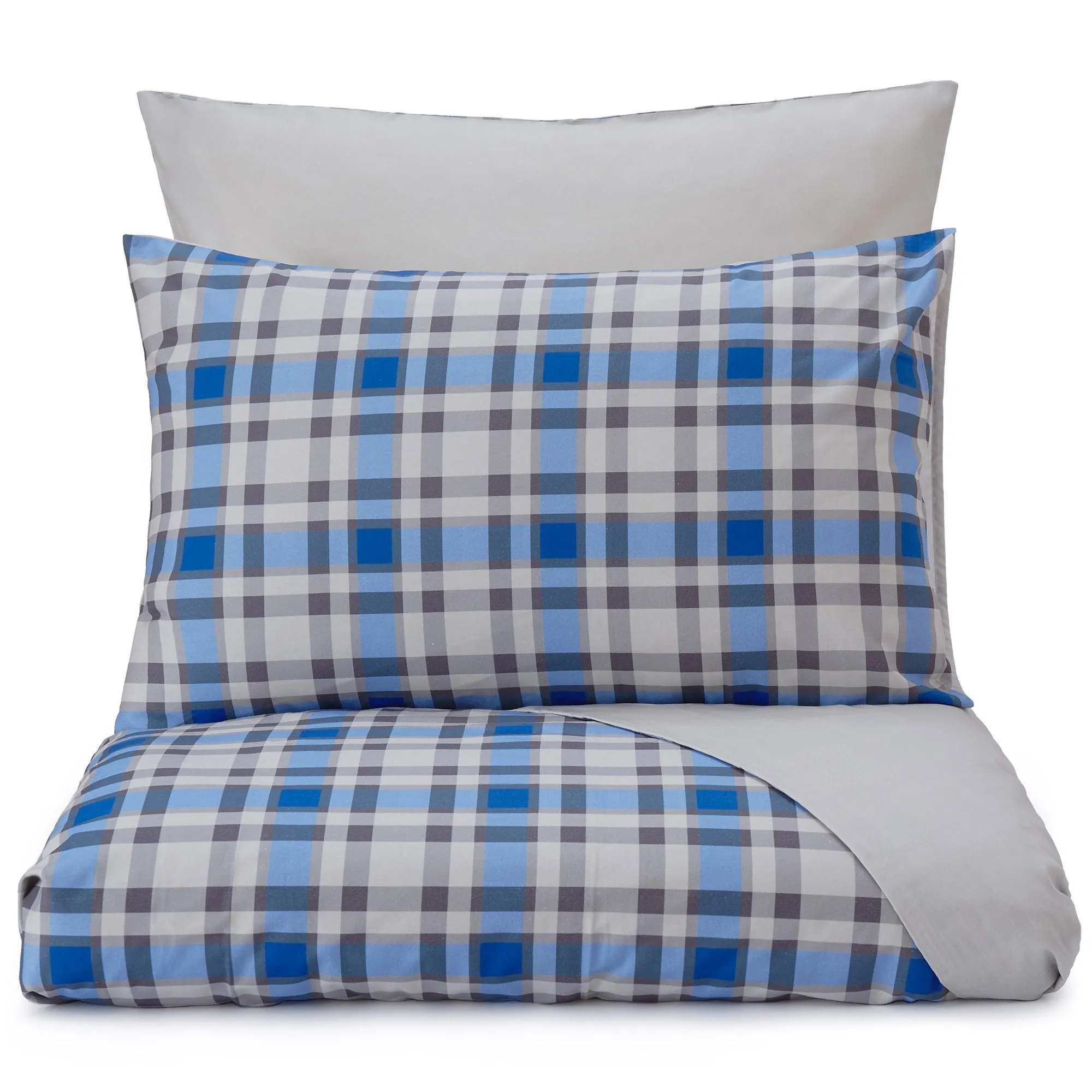 Cabril Cotton Bedding [Natural/Blue/Black]