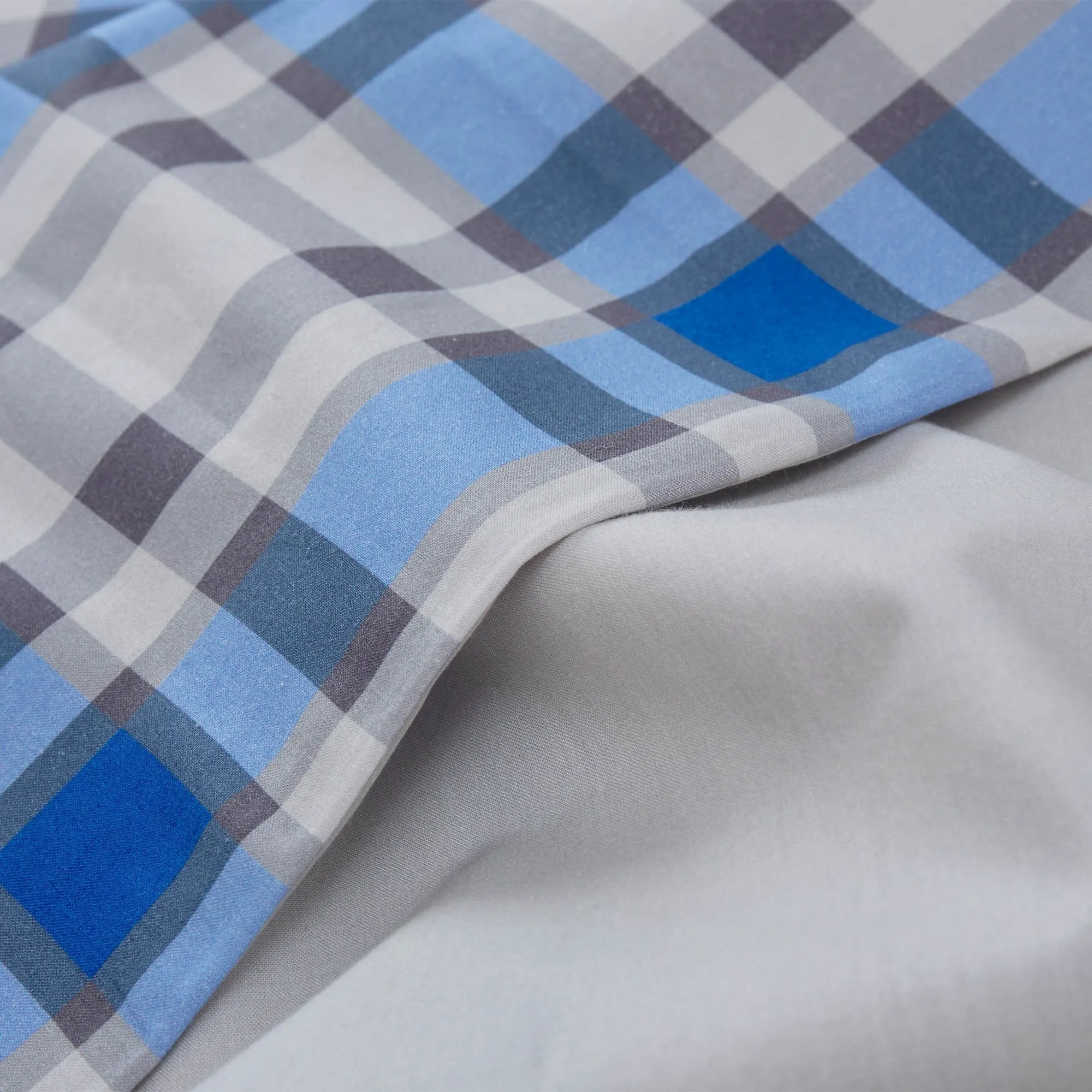 Cabril Cotton Bedding [Natural/Blue/Black]