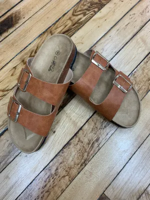 Cardi Sandal - Tan