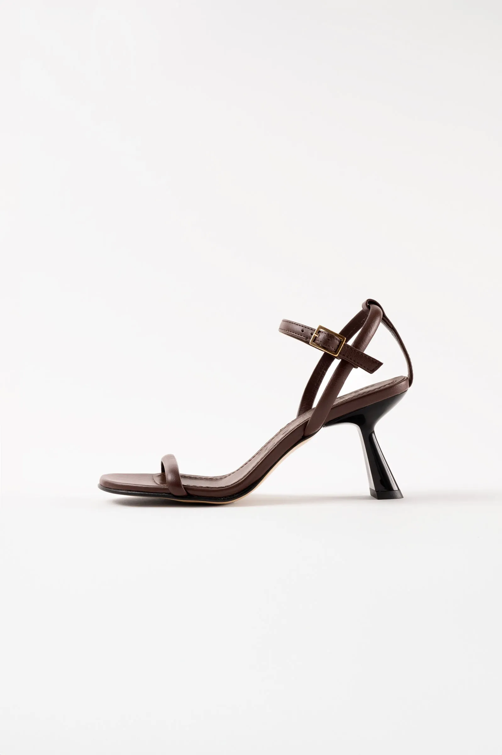 CAROLINA - Dark Brown Leather Sandals