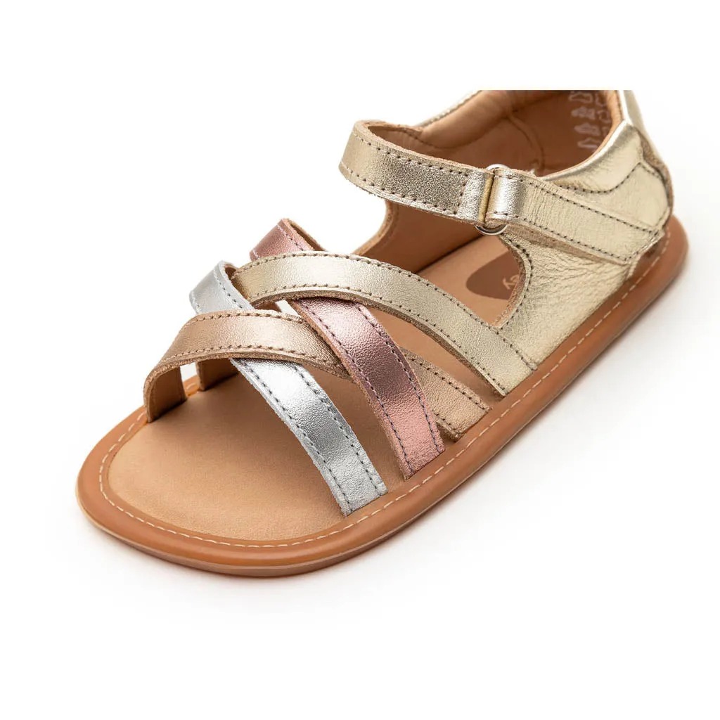 Criss Cross - Champagne / Metallic Salmon / Rose Gold (Baby)