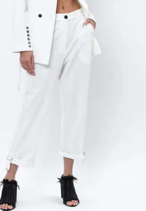 DASH TROUSERS WHITE