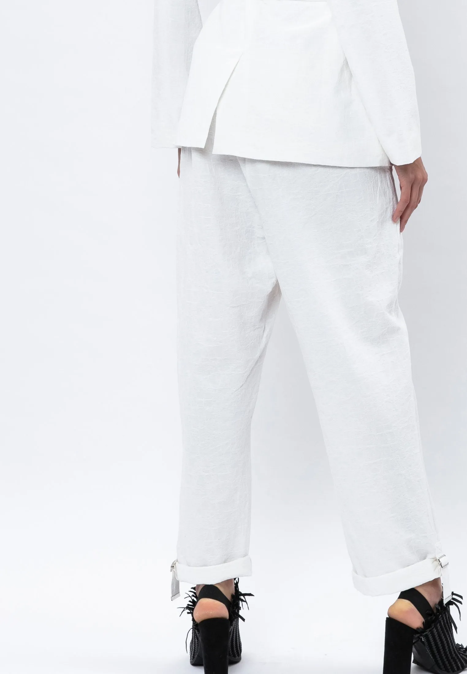 DASH TROUSERS WHITE