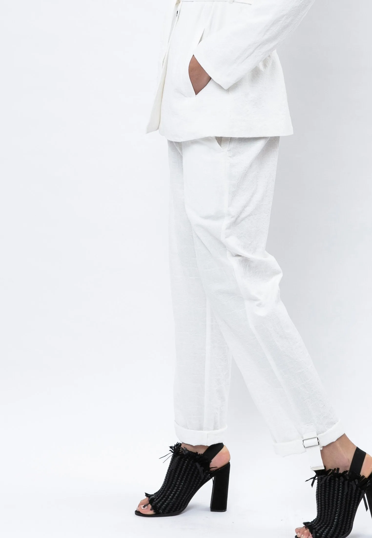 DASH TROUSERS WHITE