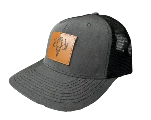 Deadhead Leather Patch Hat