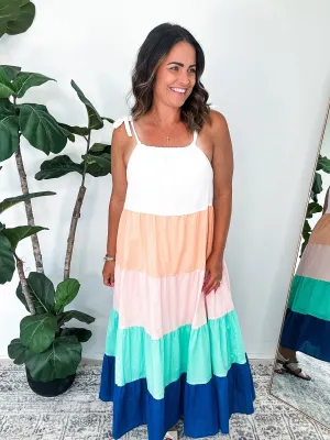 Dreaming In Color Midi Dress