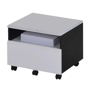 Ellis - File Cabinet - Black & White