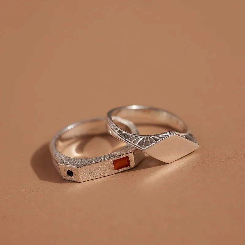 EZRA SILVER RING