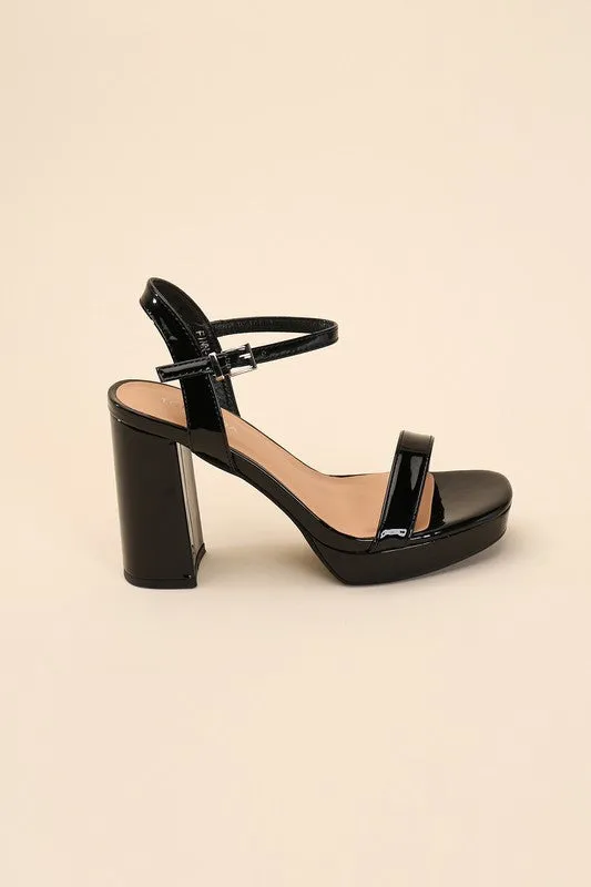 Finn Ankle Strap Heel