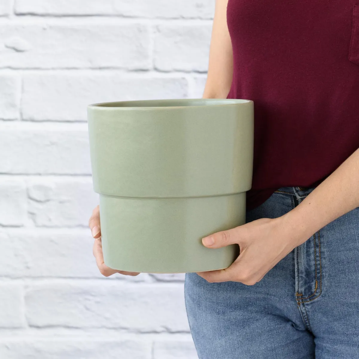 Flo Planter - Sage Green