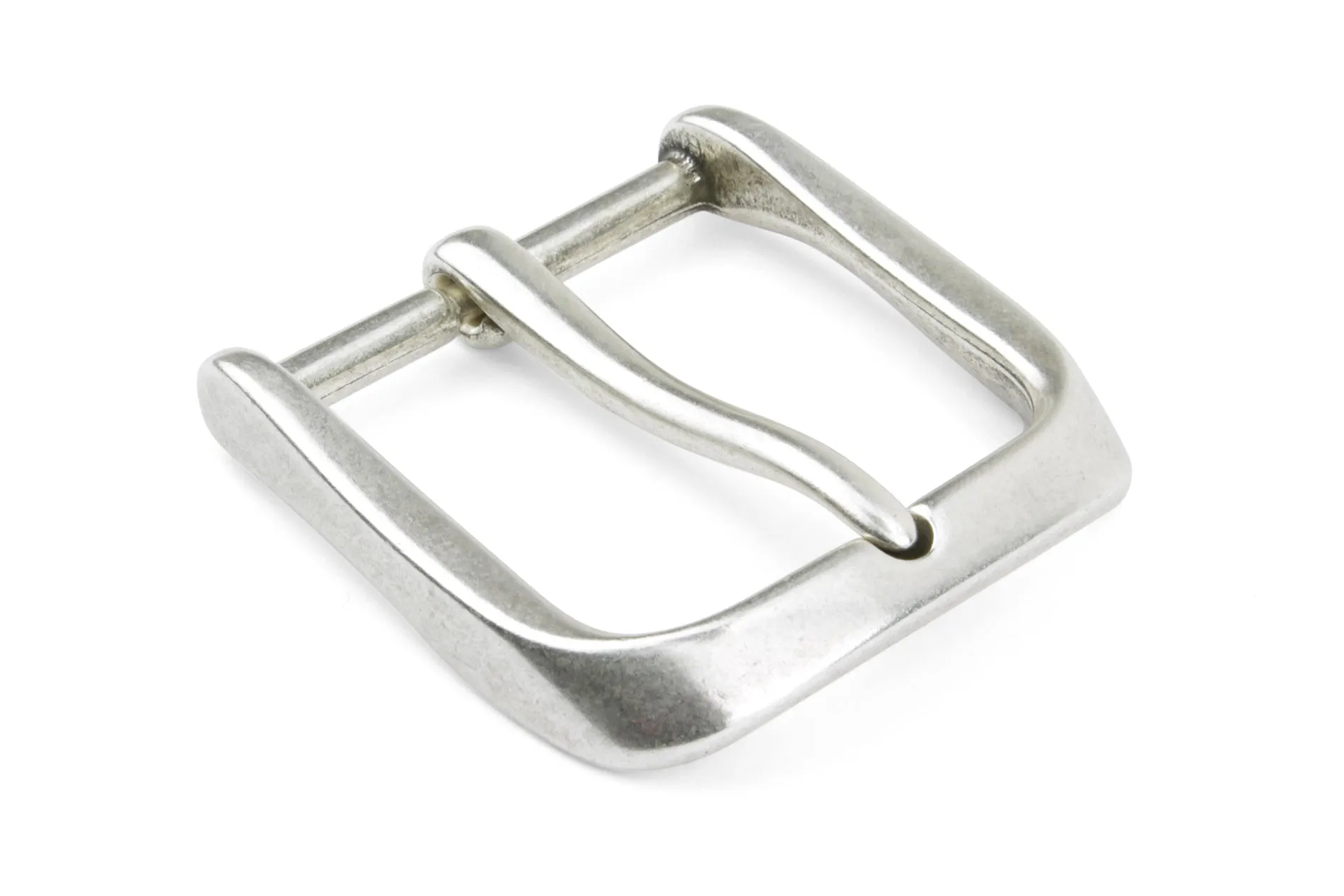 Fluted Edge Prong Style Buckle 40mm