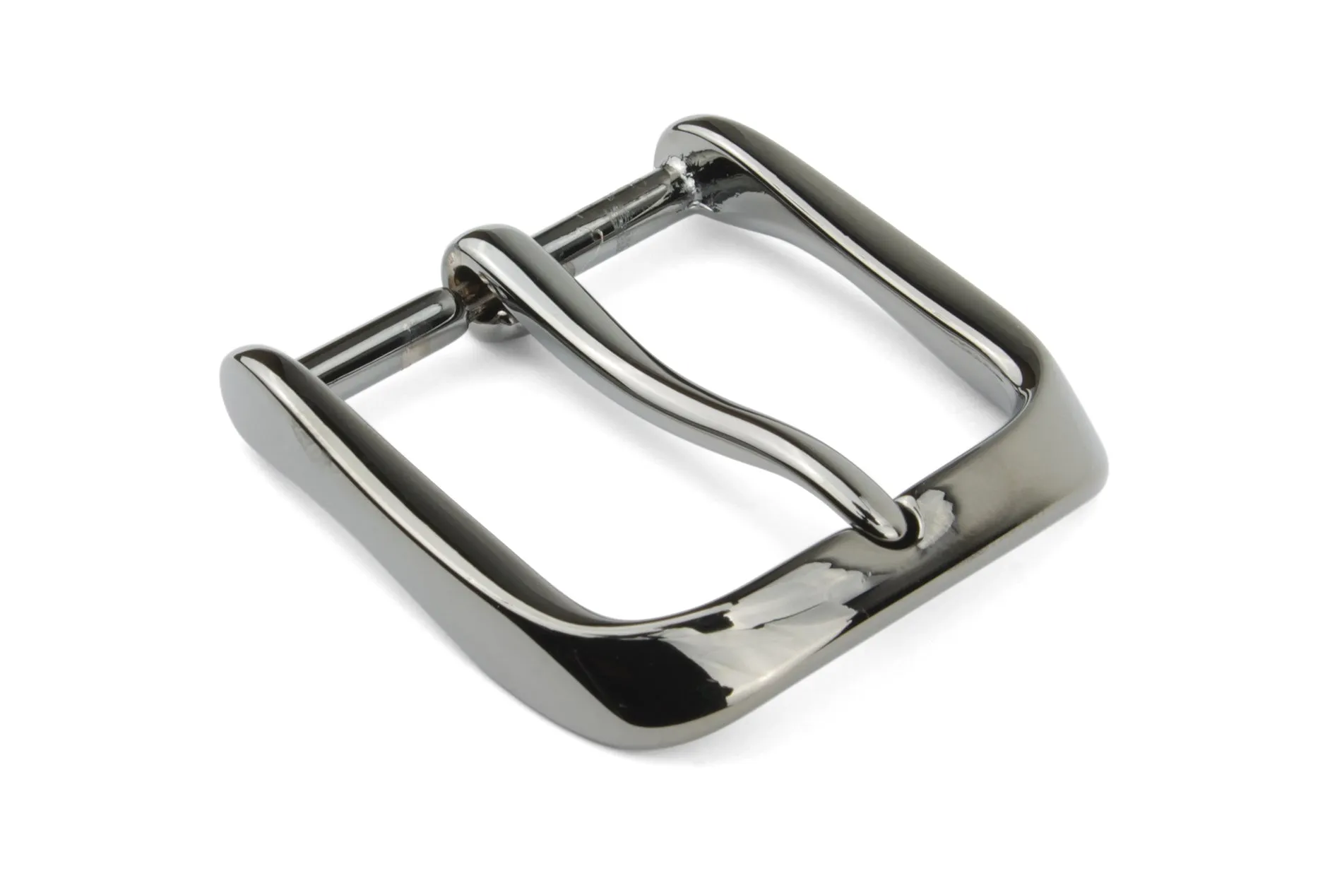 Fluted Edge Prong Style Buckle 40mm