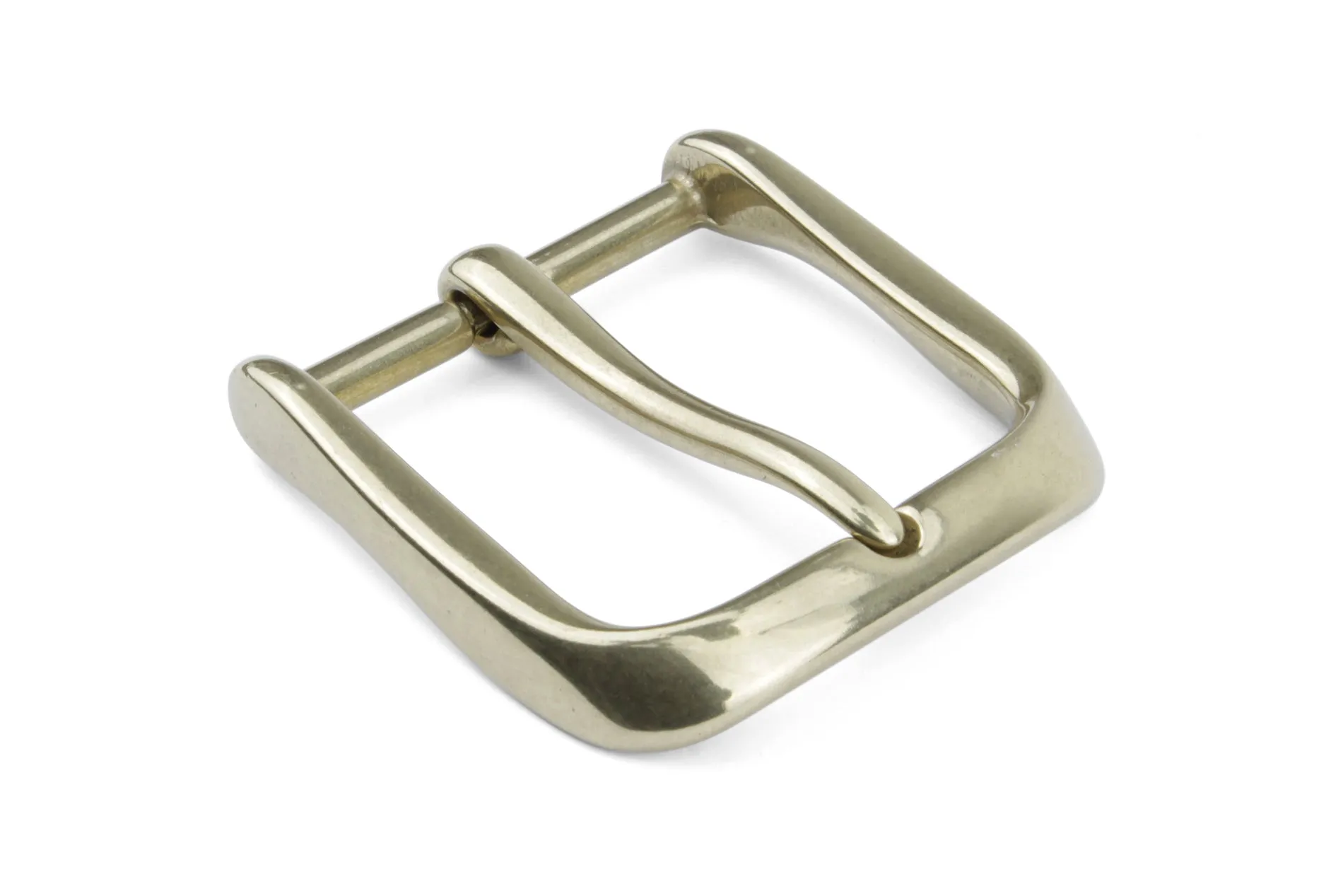 Fluted Edge Prong Style Buckle 40mm