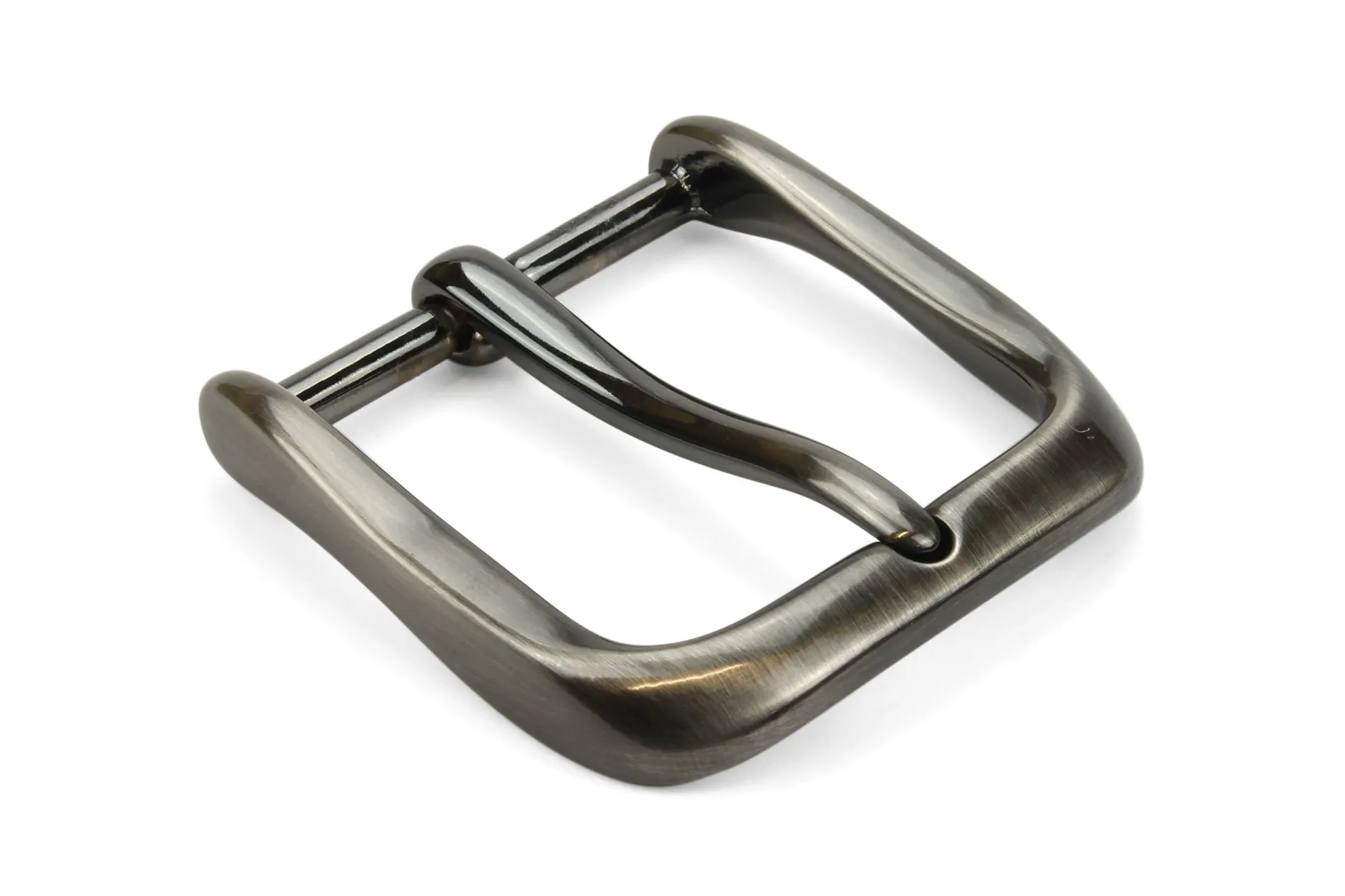 Fluted Edge Prong Style Buckle 40mm