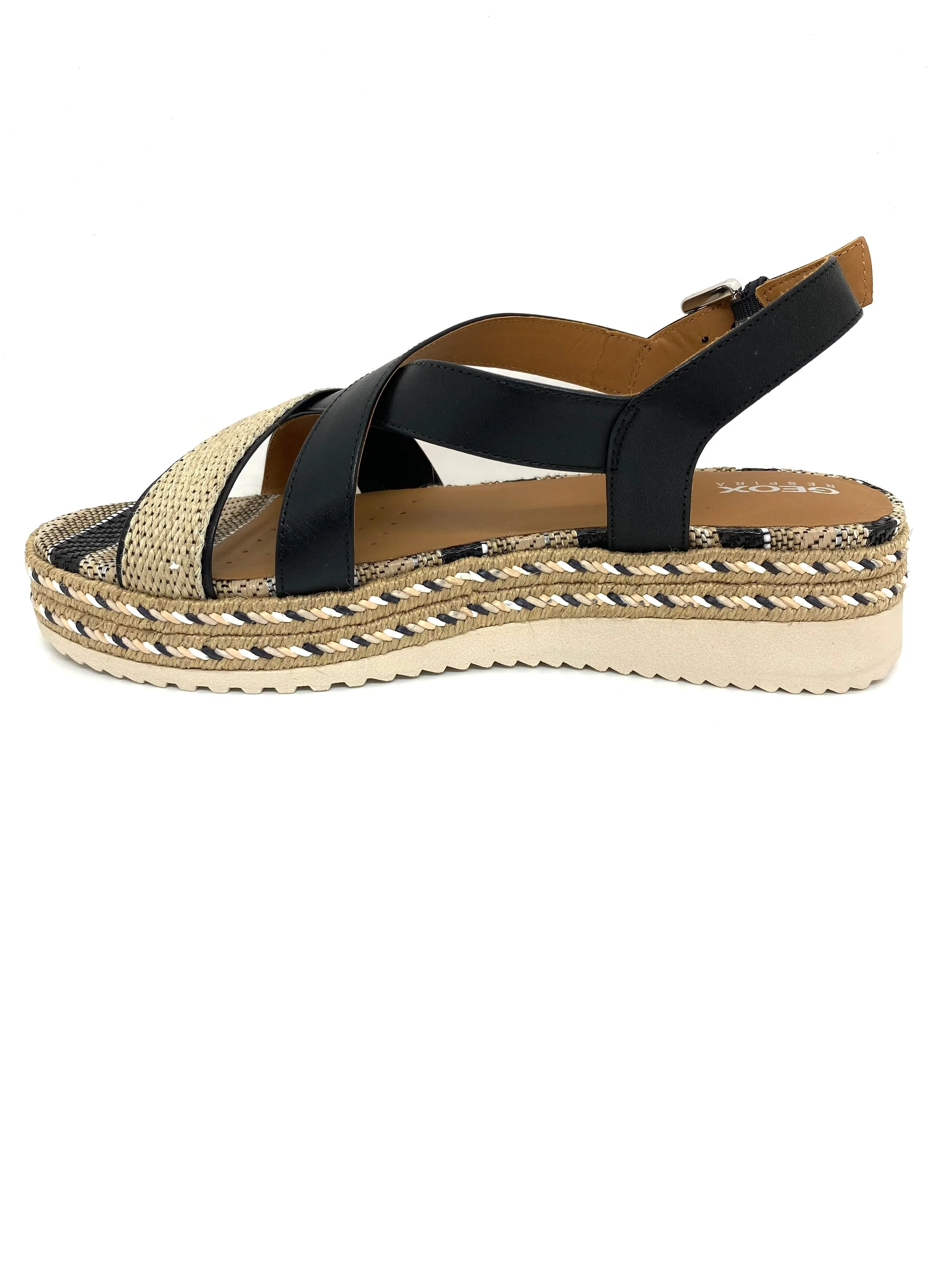 Geox Eolie Ladies Flatform Sandal