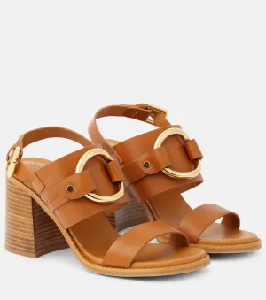 Hana See By Chloé leather sandals, brown