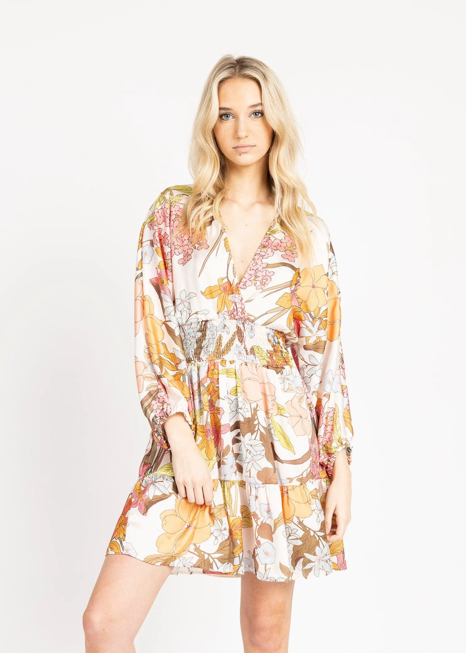 IZZY MINI DRESS print