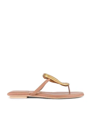 Jeffrey Campbell Linques-2 Sandals in Natural Gold