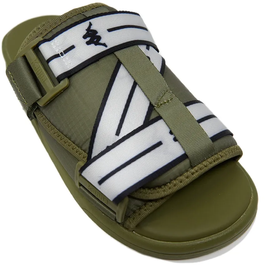 Kappa Authentic JPN Mitel 2 Sandals - Olive Green