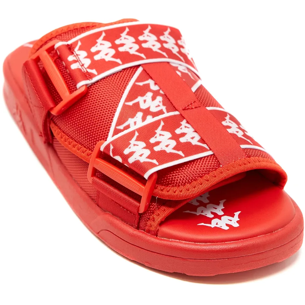 Kappa Banda Mitel 1 Sandals - Red Flame / Coral White