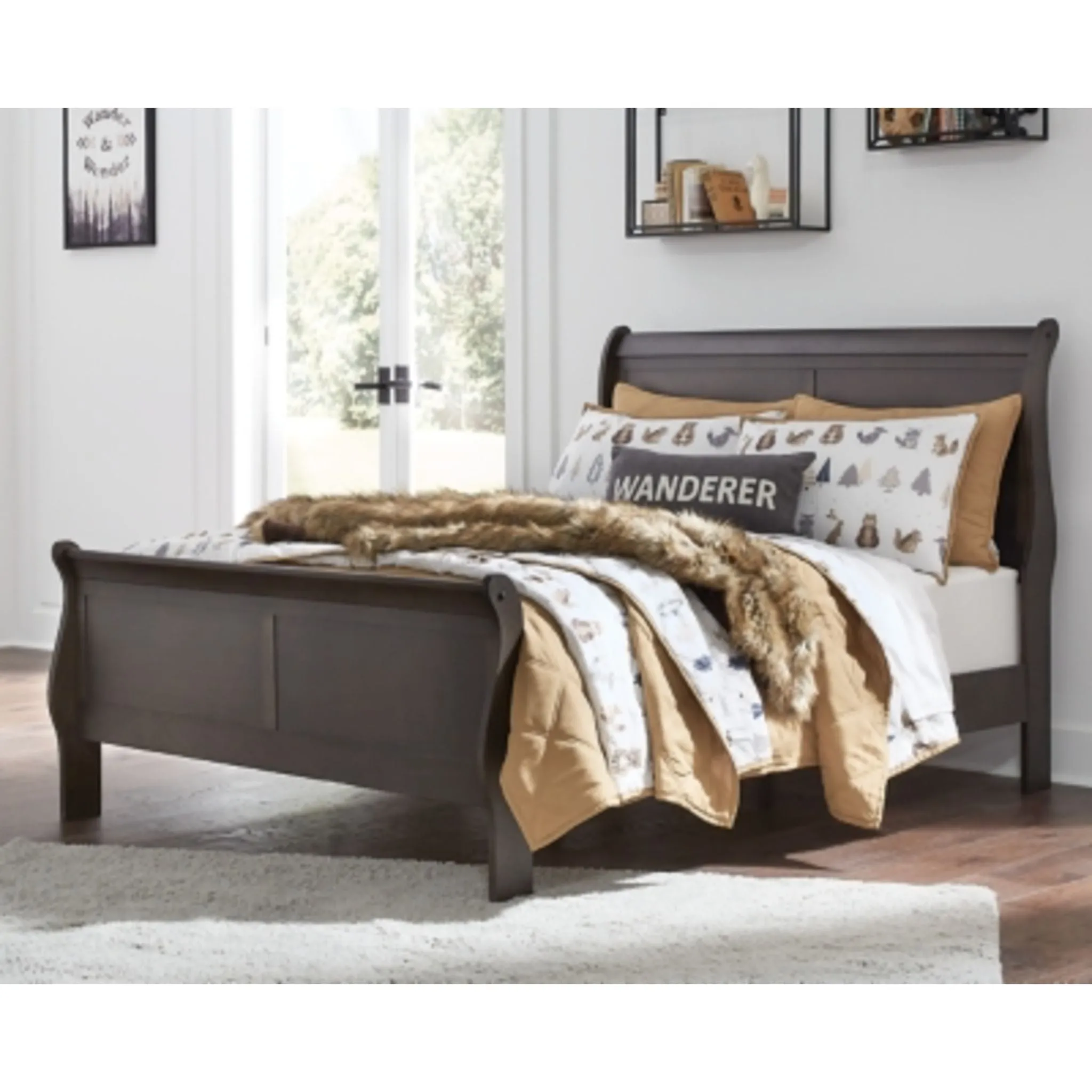 Leewarden Full Sleigh Bed