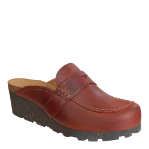 OTBT - HOMAGE in RUST Wedge Clogs