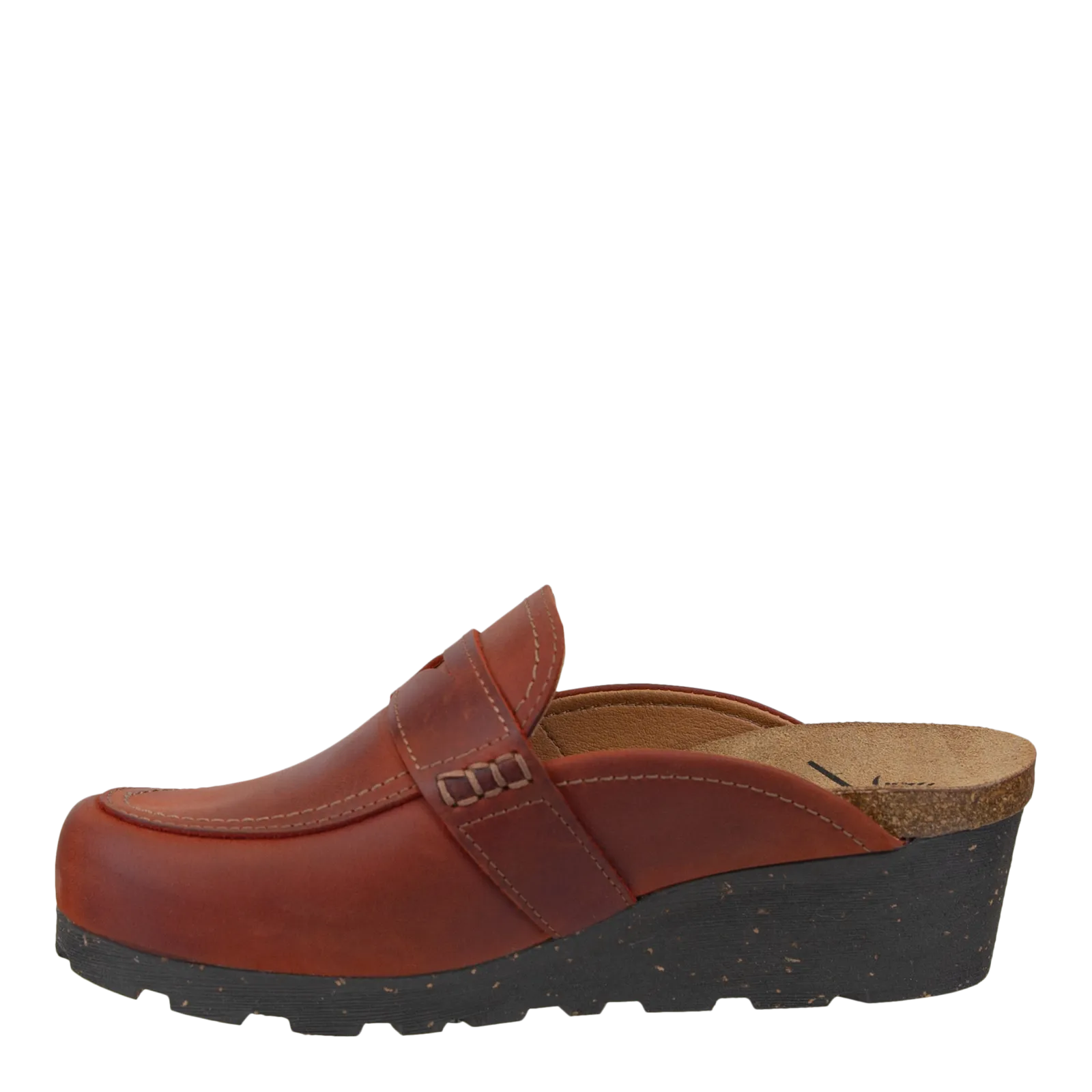 OTBT - HOMAGE in RUST Wedge Clogs