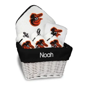 Personalized Baltimore Orioles Medium Basket - 6 Items