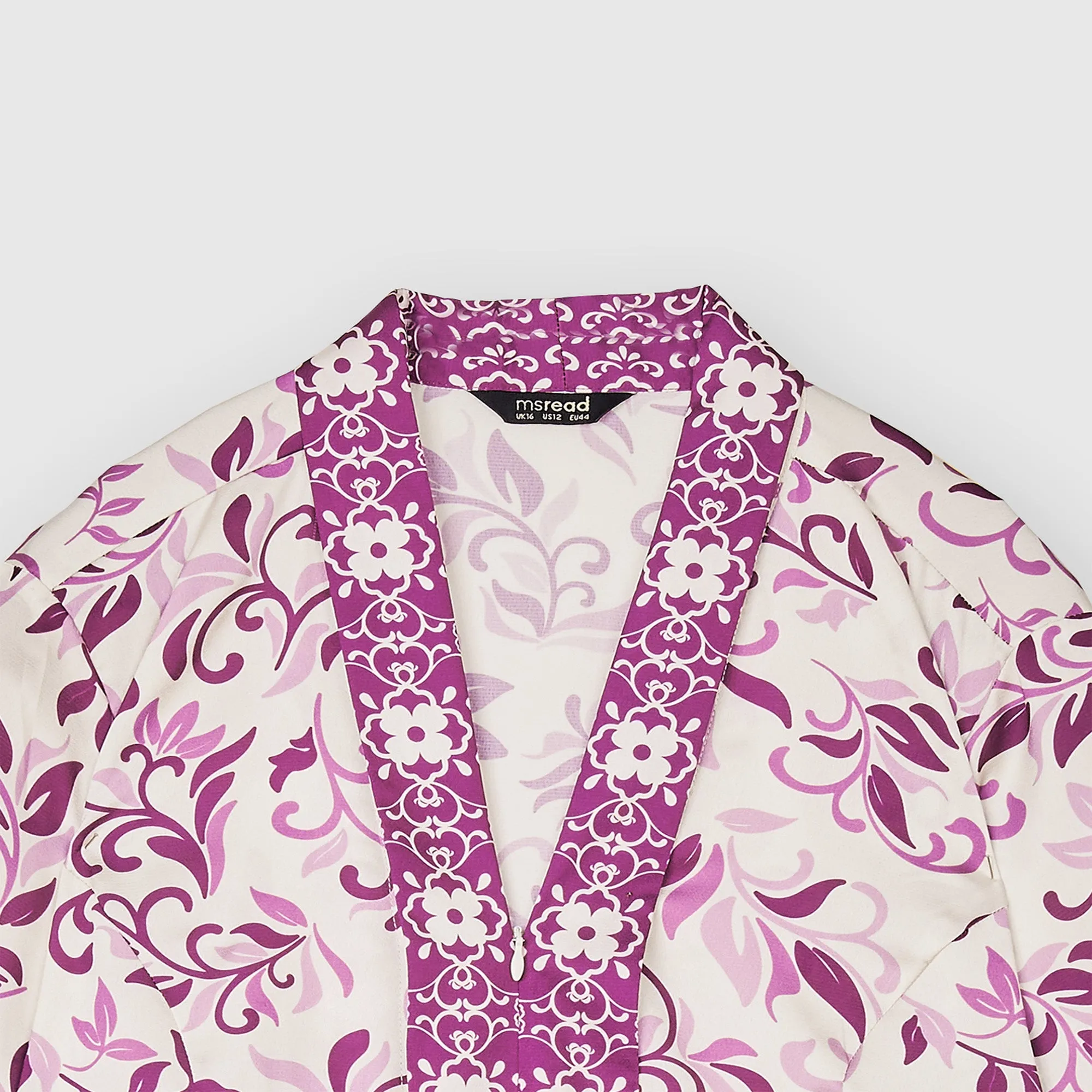 Printed Long Kebaya Top