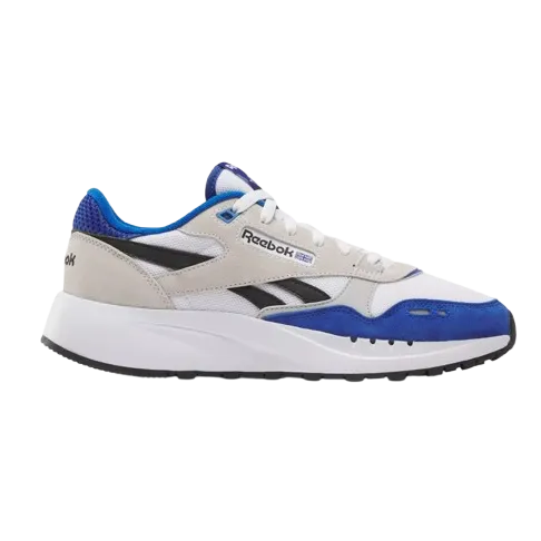 Reebok Men's Classic Leather 2400 Shoes - White / Boundless Blue / Black