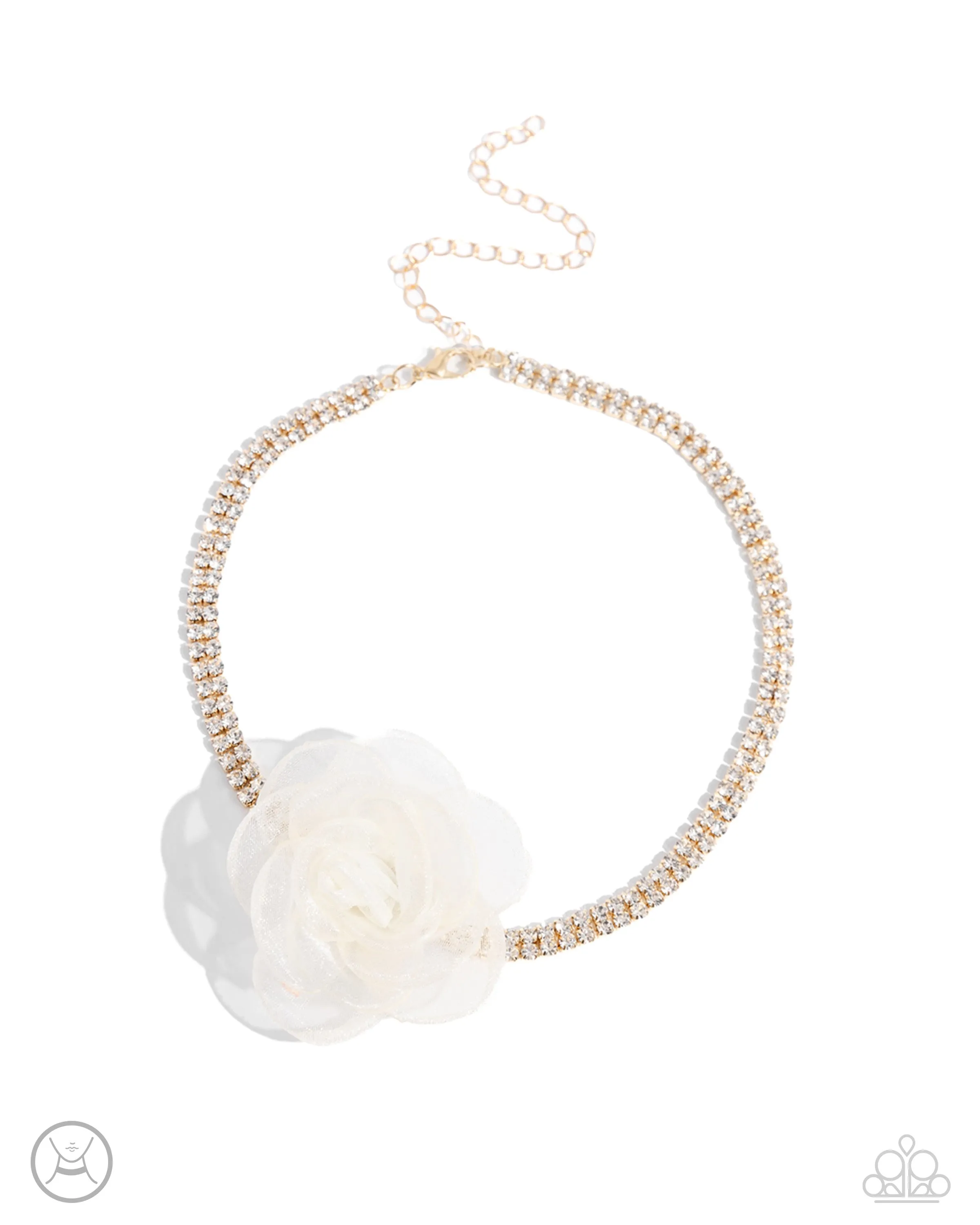 Rosy Range - Gold Necklace - Paparazzi Accessories