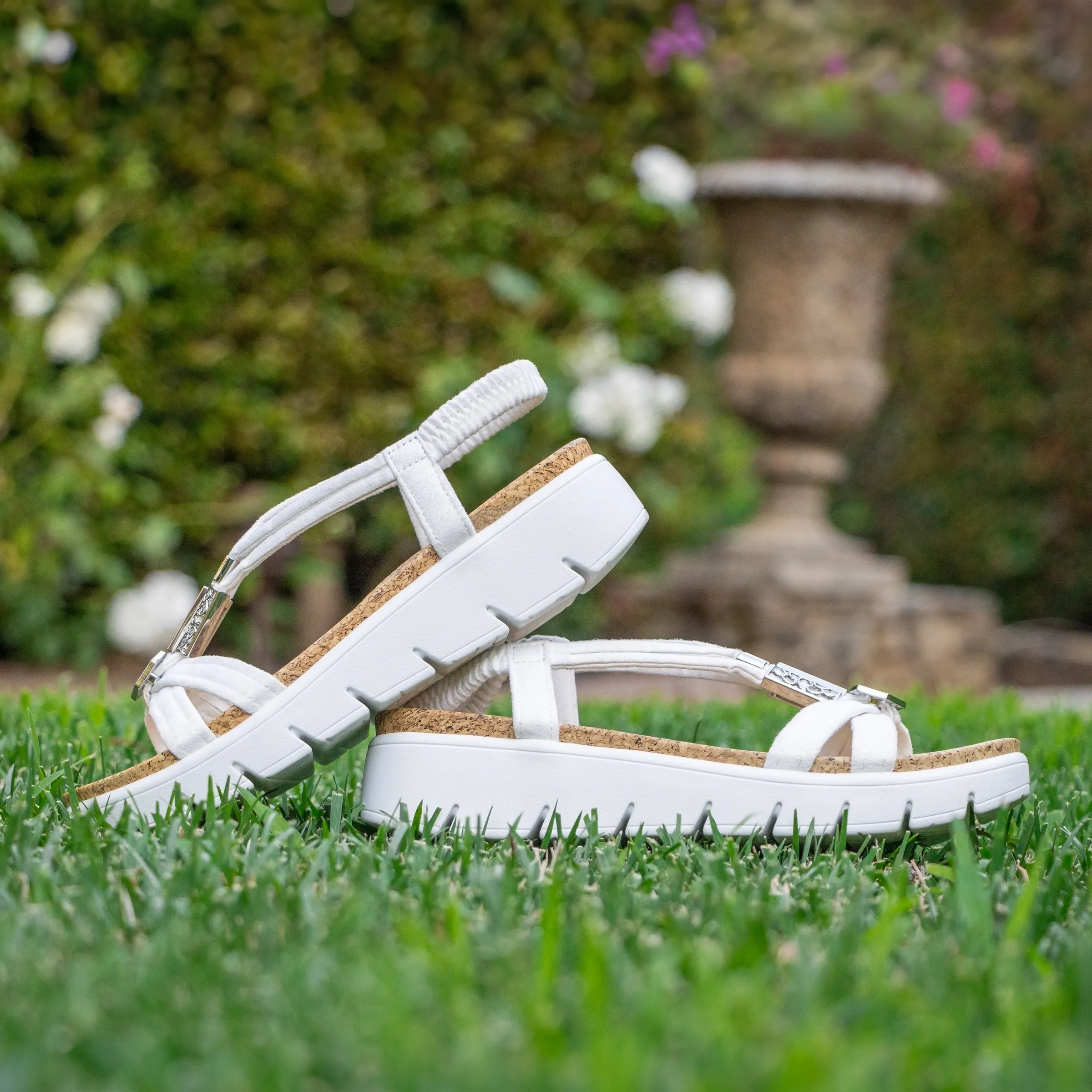 Roz True White Sandal