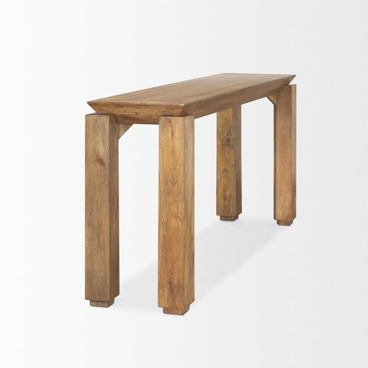 Sapphira Console Table Brown Wood