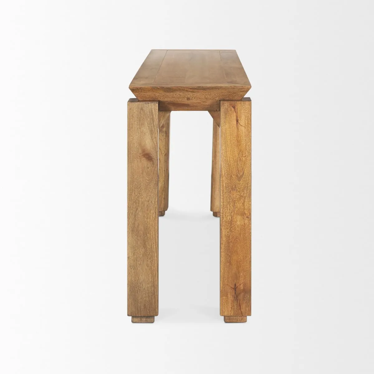 Sapphira Console Table Brown Wood