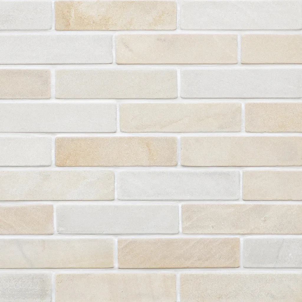 Sedona, 2" x 8" Thin Brick - Natural Stone Tile