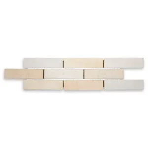 Sedona, 2" x 8" Thin Brick - Natural Stone Tile