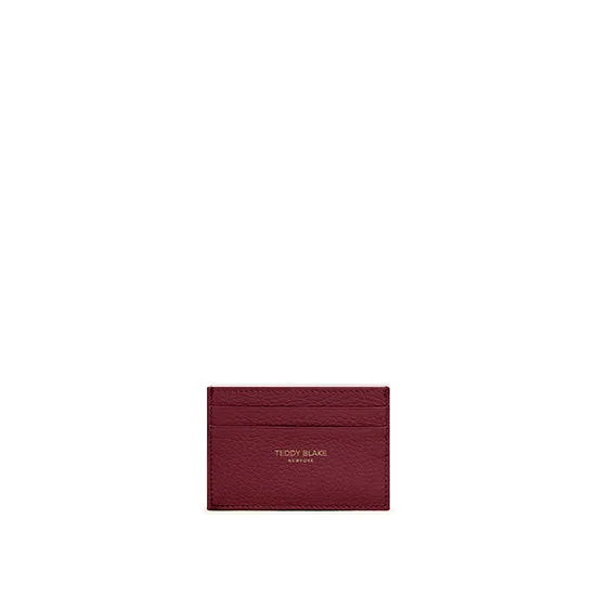 TB Cardholder Stampato - Dark Red