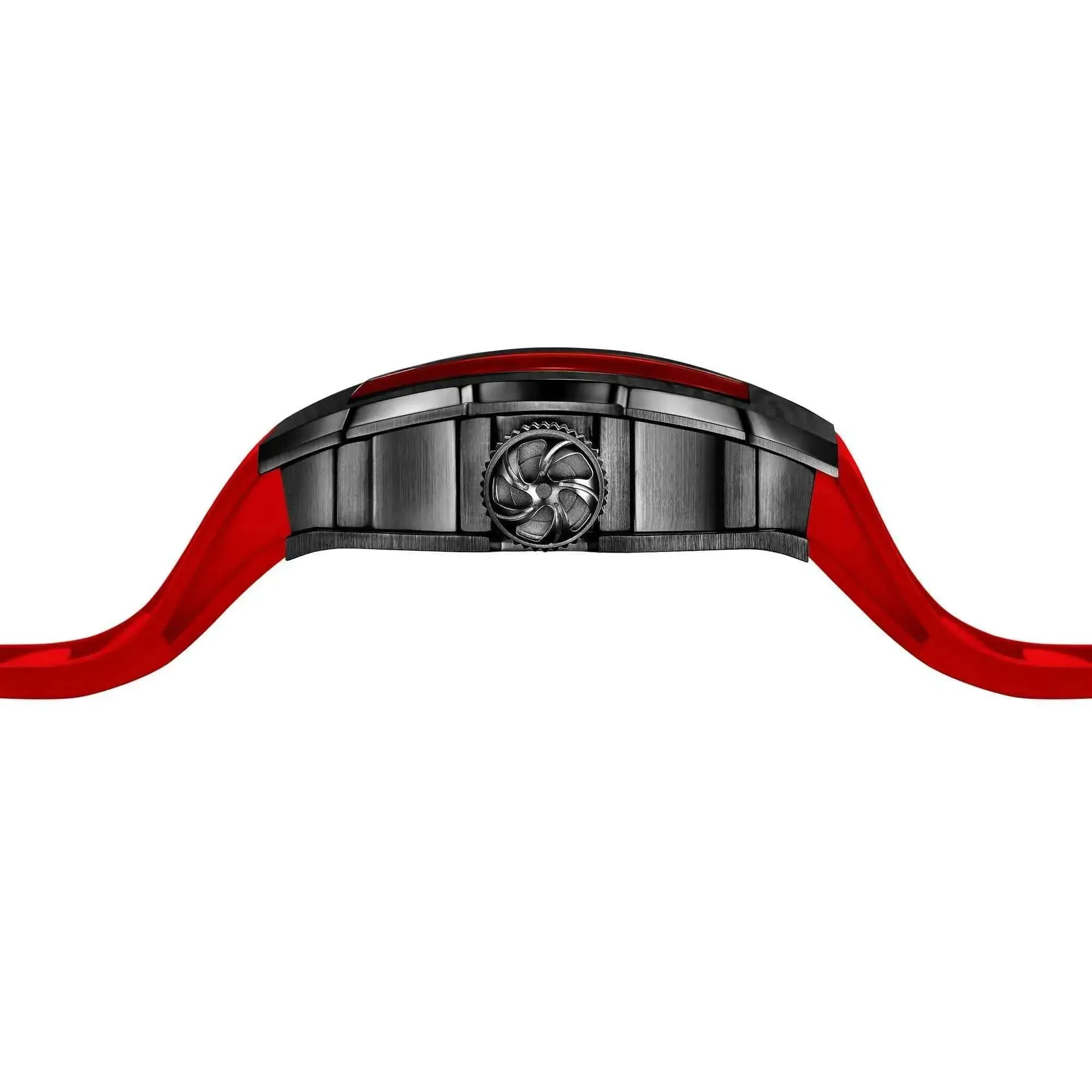 The Runway - Black Watch (Red Strap)