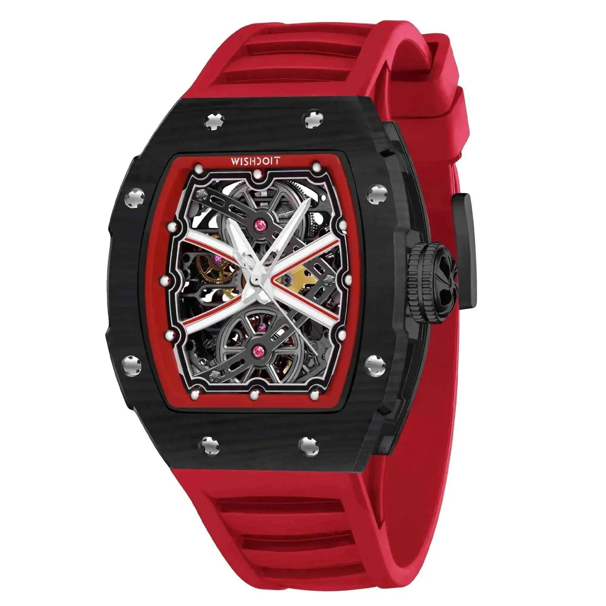 The Runway - Black Watch (Red Strap)