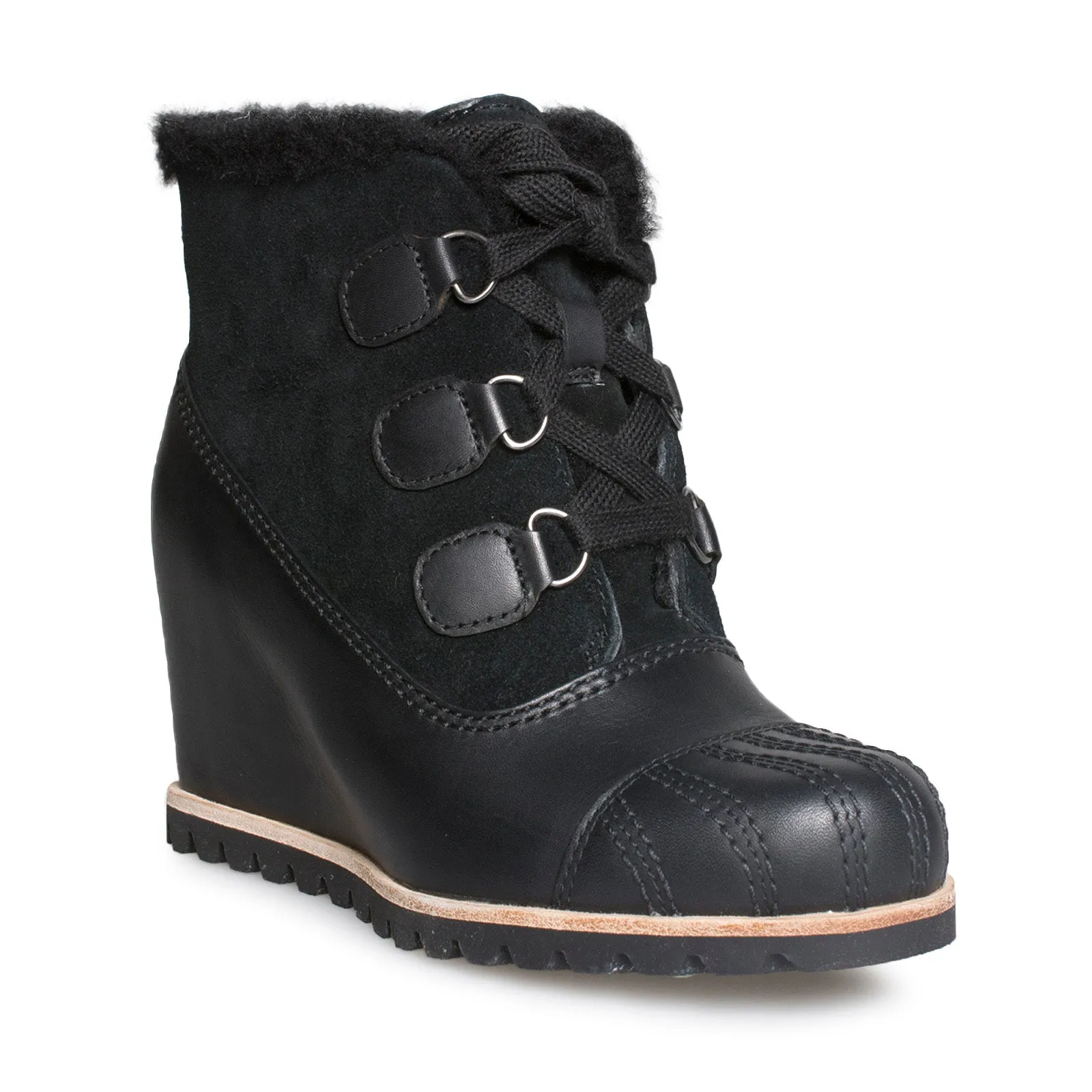 UGG Alasdair Black Boots - Women's