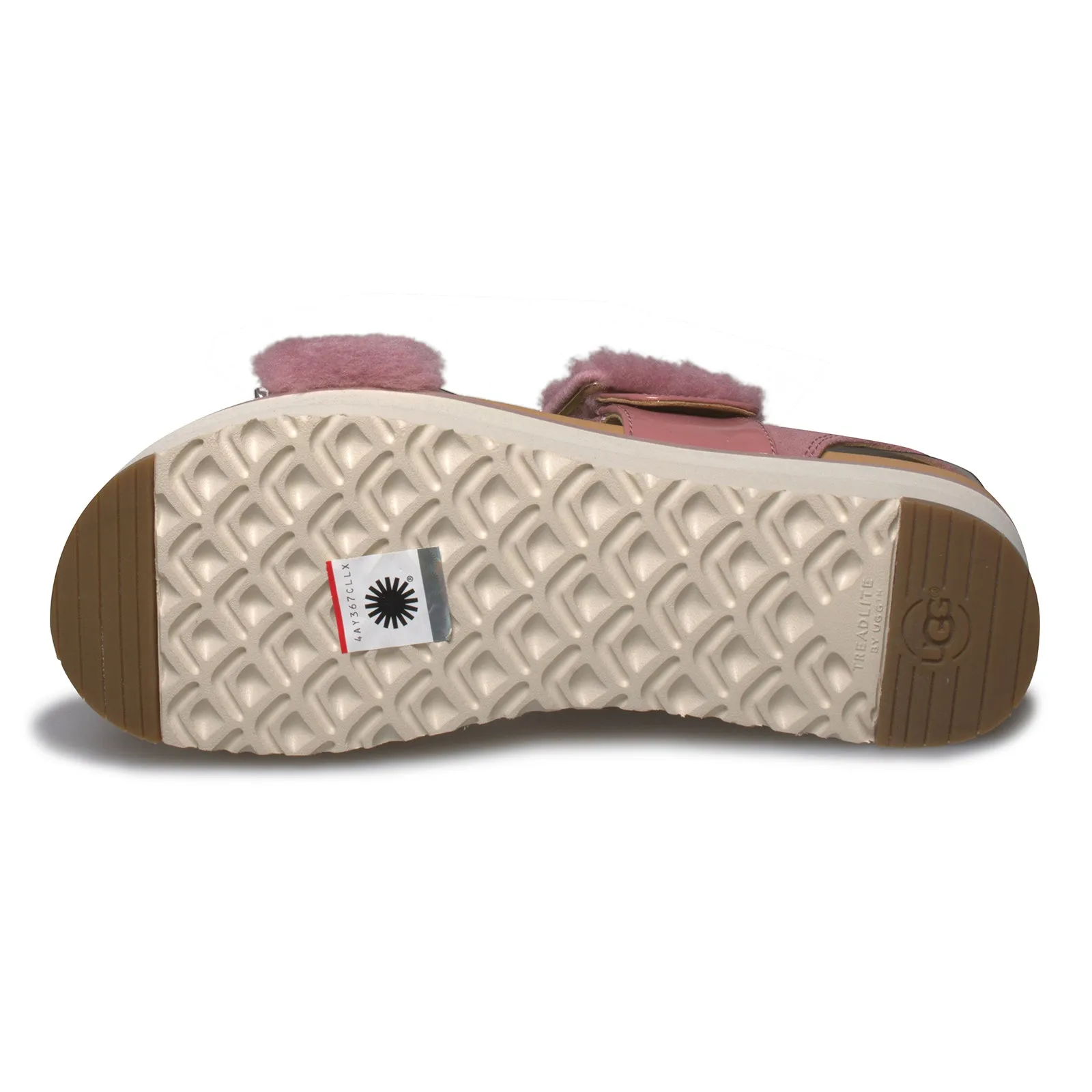 UGG Le Fluff Pink Dawn Sandals - Women's