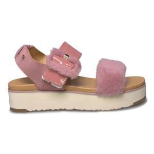 UGG Le Fluff Pink Dawn Sandals - Women's